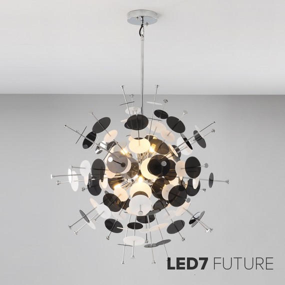 Loft Industry Modern - Hot Sun 19 Chandelier